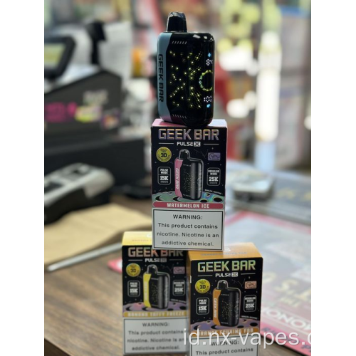 Geek bar pulsa x 25k harga rendah grosir